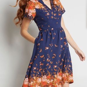 ModCloth A-Line Floral Dress